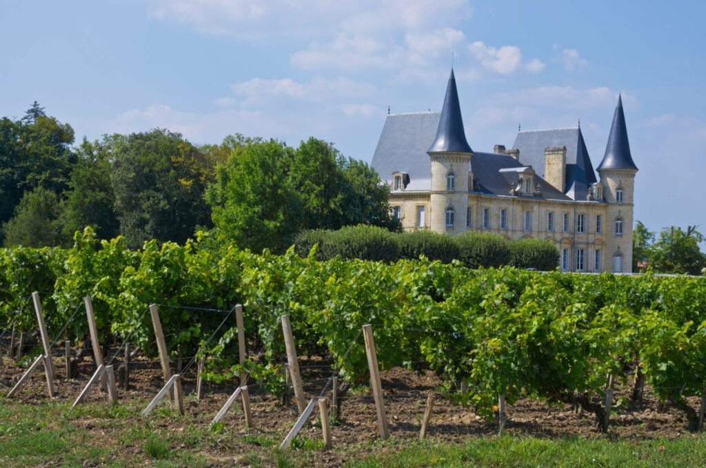 Le château viticole du médoc