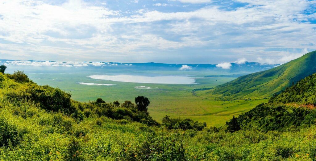 Le cratère du Ngorongoro en Tanzanie
