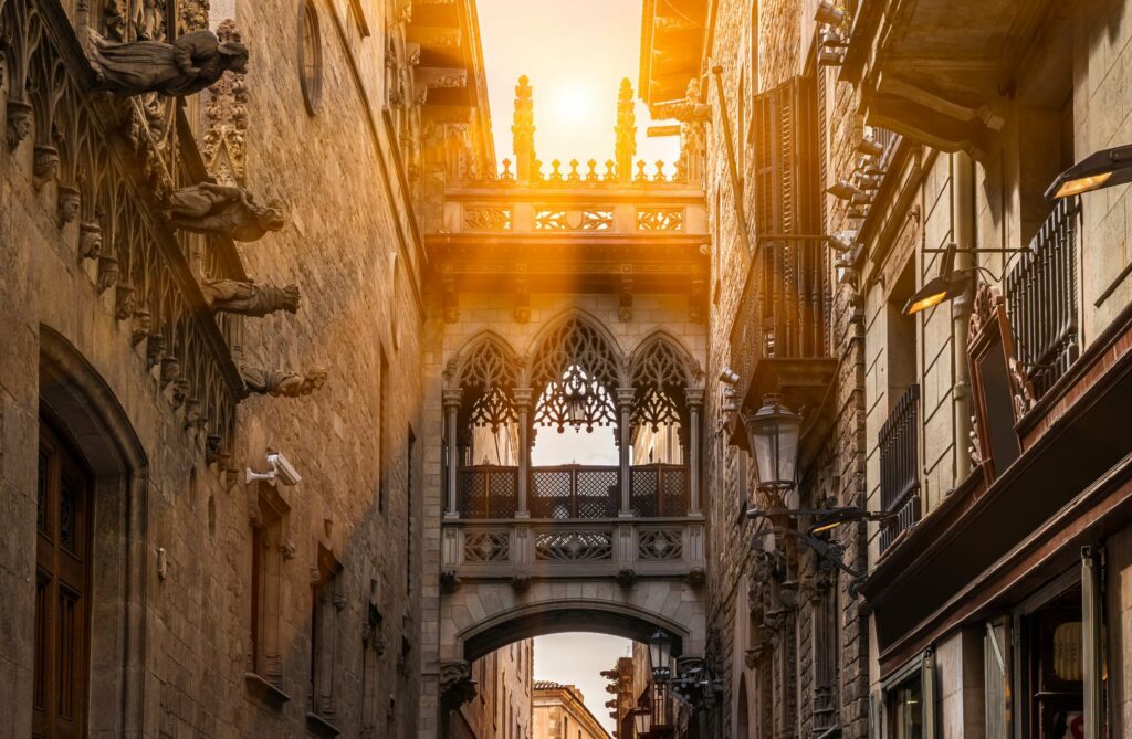 Le quartier gothique de Barcelone