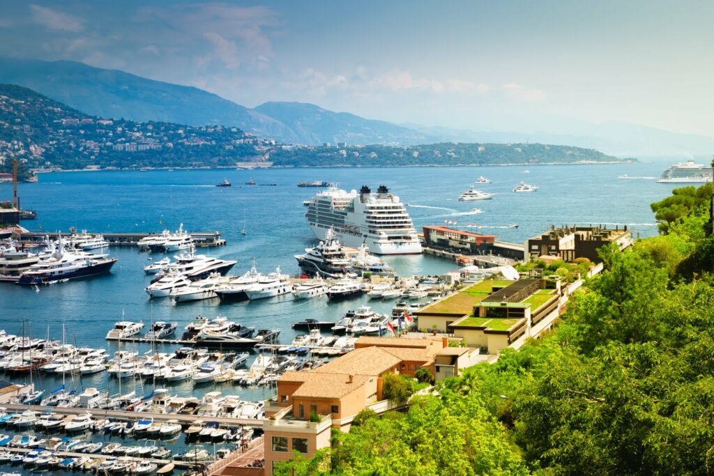 Les bateaux du port Hercule