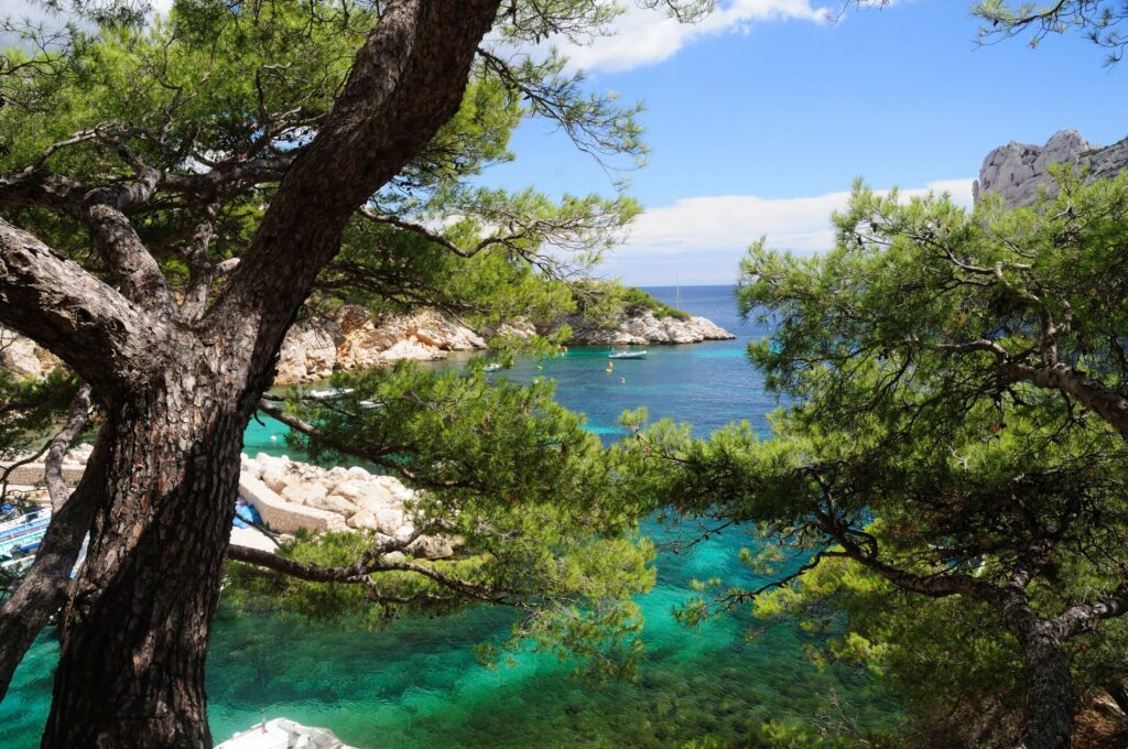 Les calanques de Port Pin