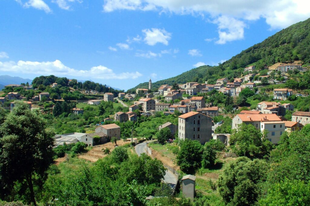 Levie, un village de l'Alta Rocca