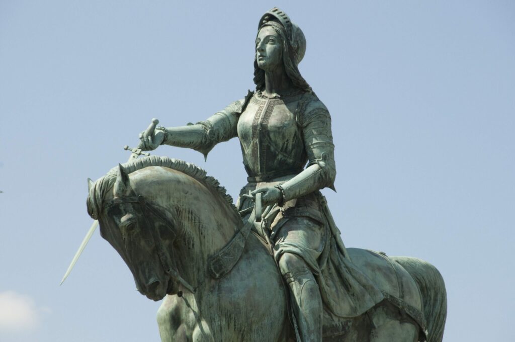 Statue de Jeanne d'Arc à Orléans
