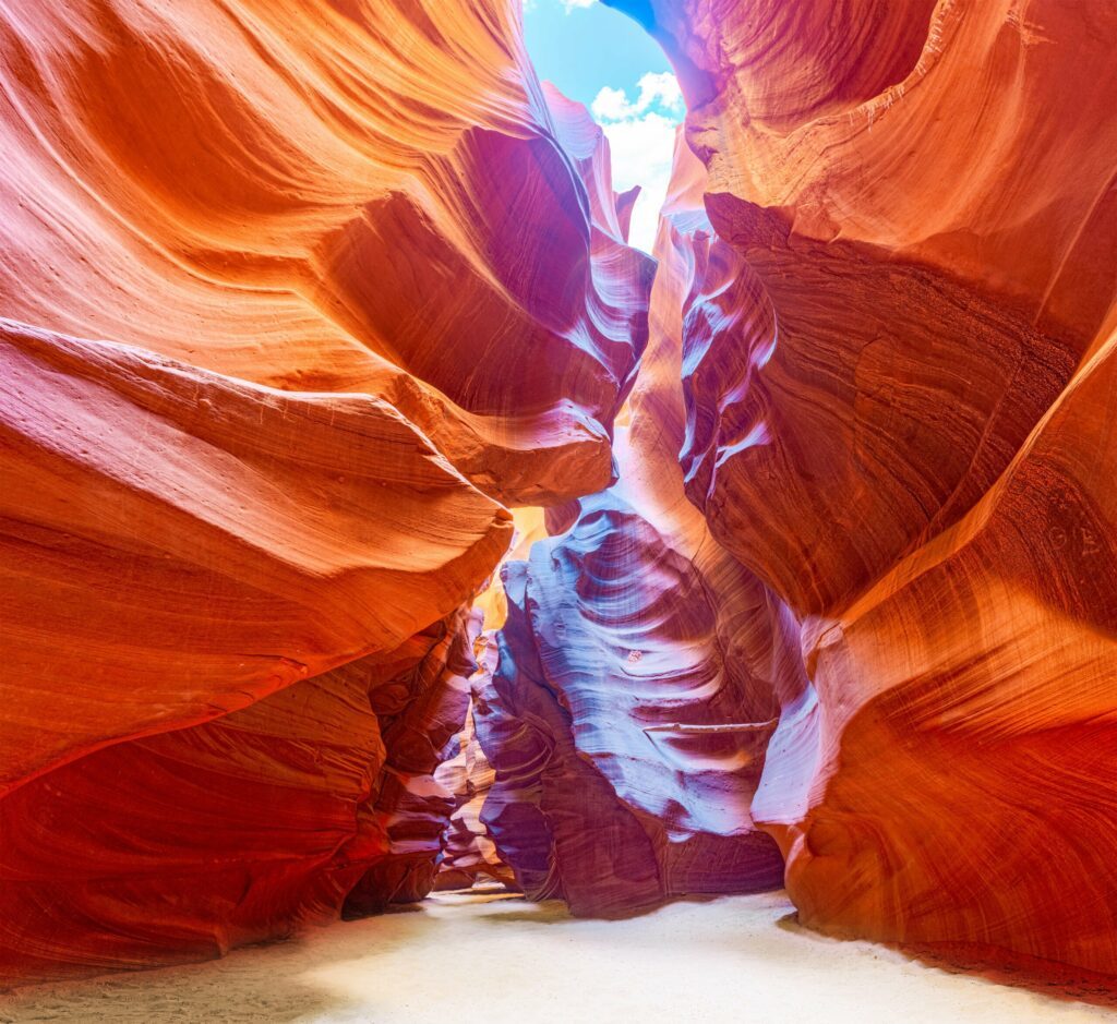 Antelope canyon aux États-Unis