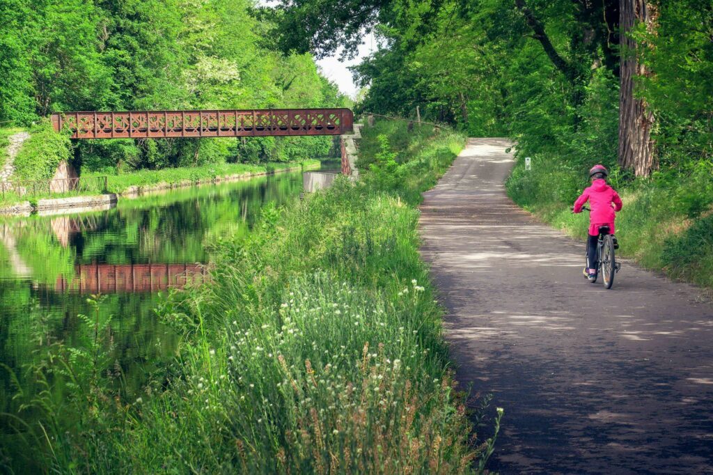 Un tour de vélo sur la Véloire au départ de Roanne