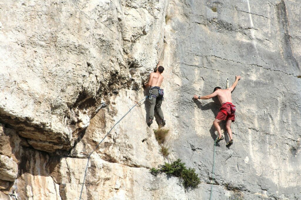 Faire de l'escalade dans les Calanques