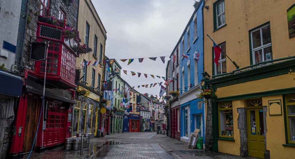 La rue principale de Galway