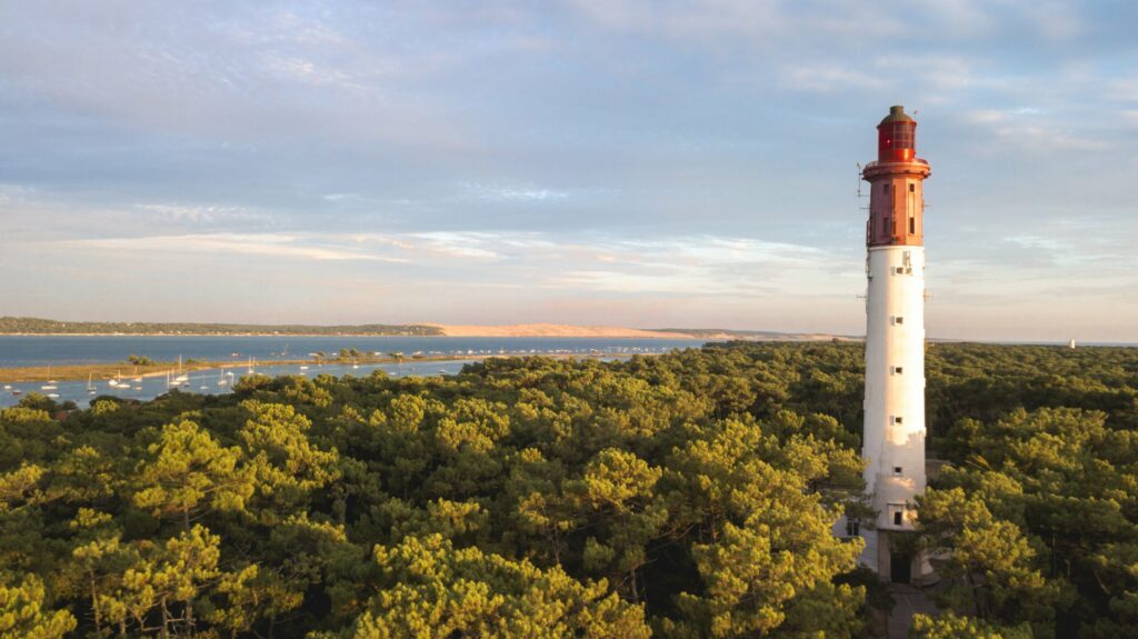 Le Cap Ferret dans le Bassin d'Arcachon