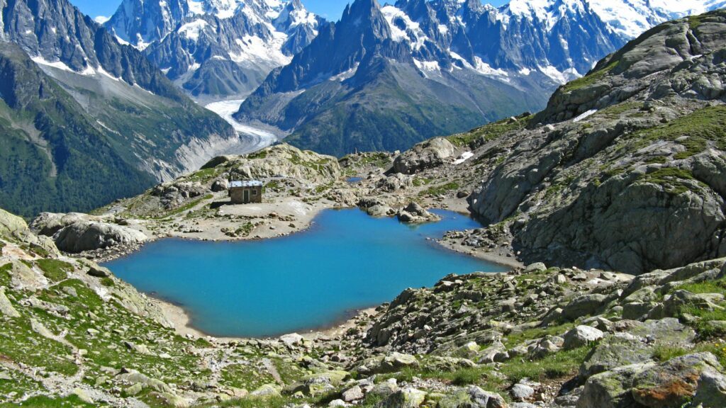Le lac Blanc de Chamonix