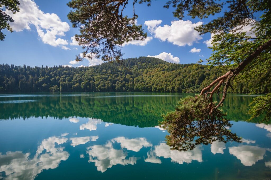 Le lac Pavin en Auvergne