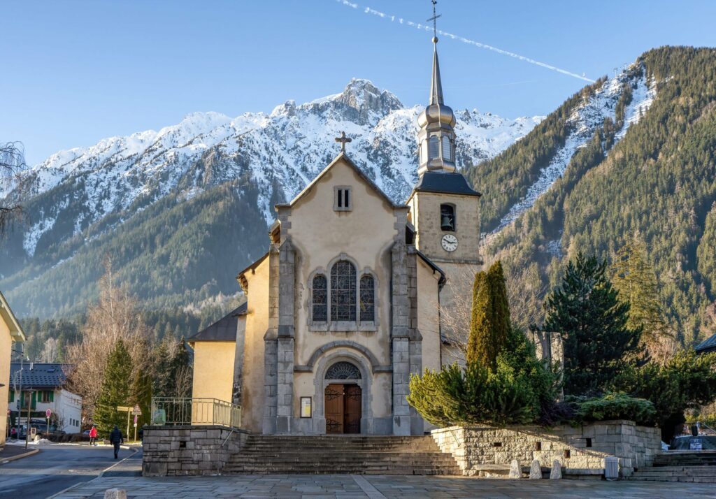 L'église Saint-Michel à Chamonix