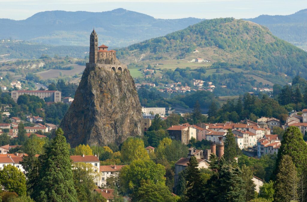 Puy en Velay en Auvergne-Rhône-Alpes