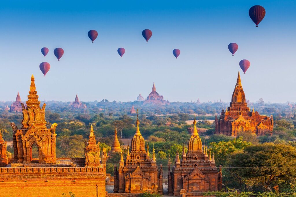 Bagan in Burma