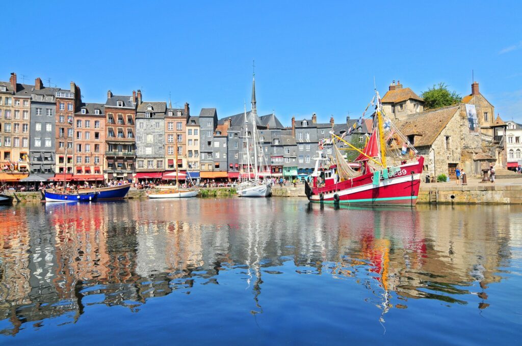 La jolie ville de Honfleur week-end en Normandie