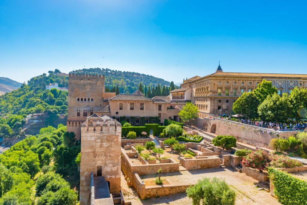 L'Alhambra de Grenade en Espagne