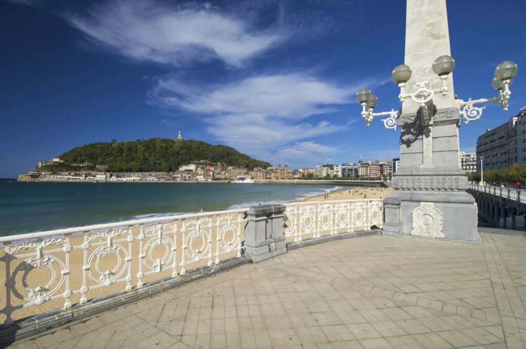 Le Paseo de la Concha à Saint-Sébastien