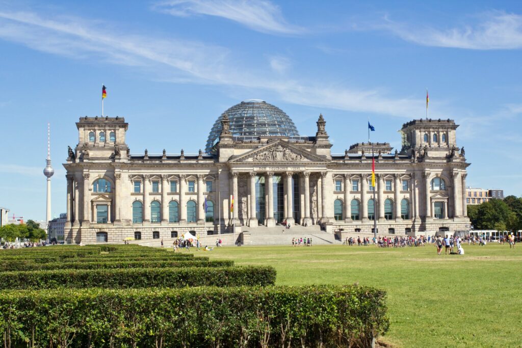 Le Reichstag à Berlin