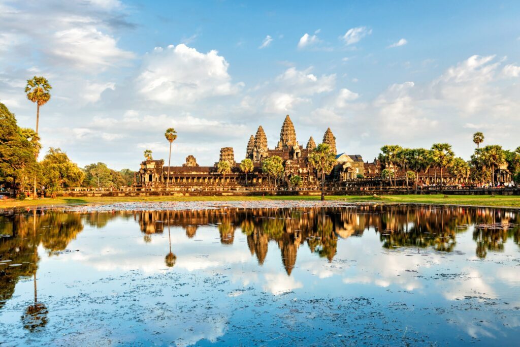 Angkor temple in Cambodia