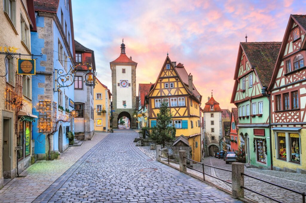 Rothenburg ob der Tauber, un joli village allemand