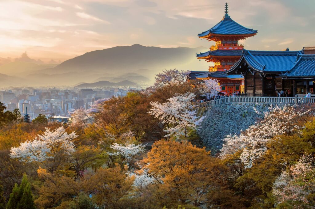 Temple japonais plus beaux pays d'Asie