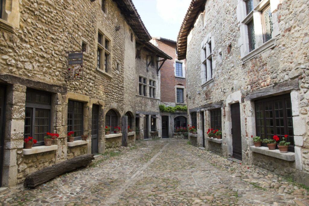 Une jolie ruelle de Pérouges