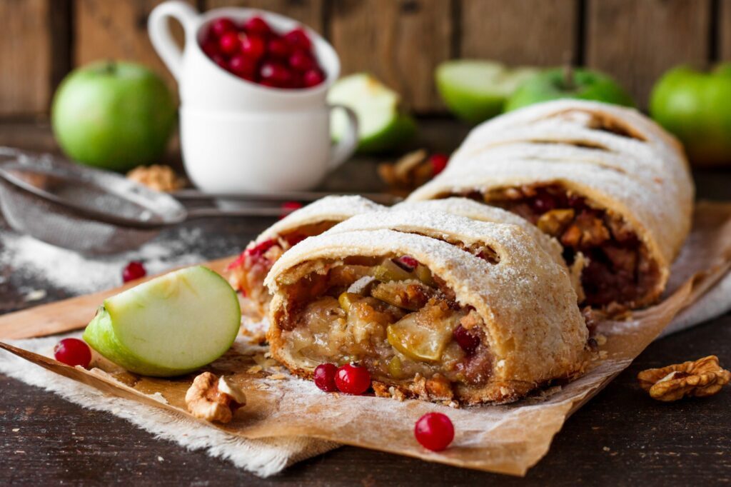 Visiter l'Allemagne et goûter les fameux strudels aux pommes