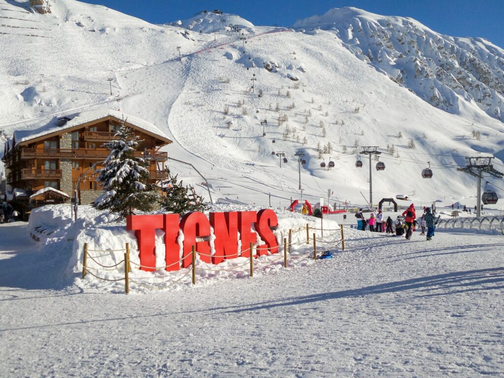 La station de ski de Tignes