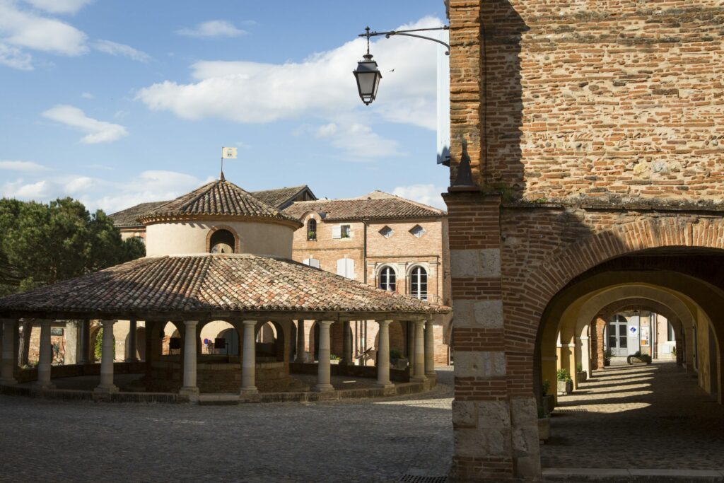 Le centre historique de Auvillar