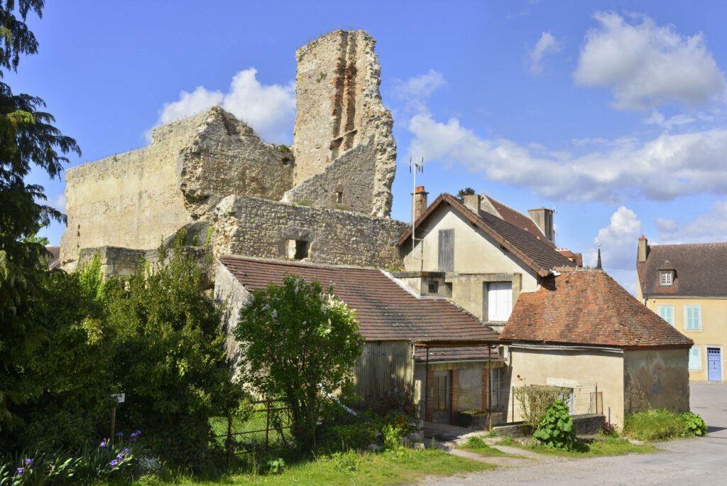 Les ruines de Verneuil-en-Bourbonnais