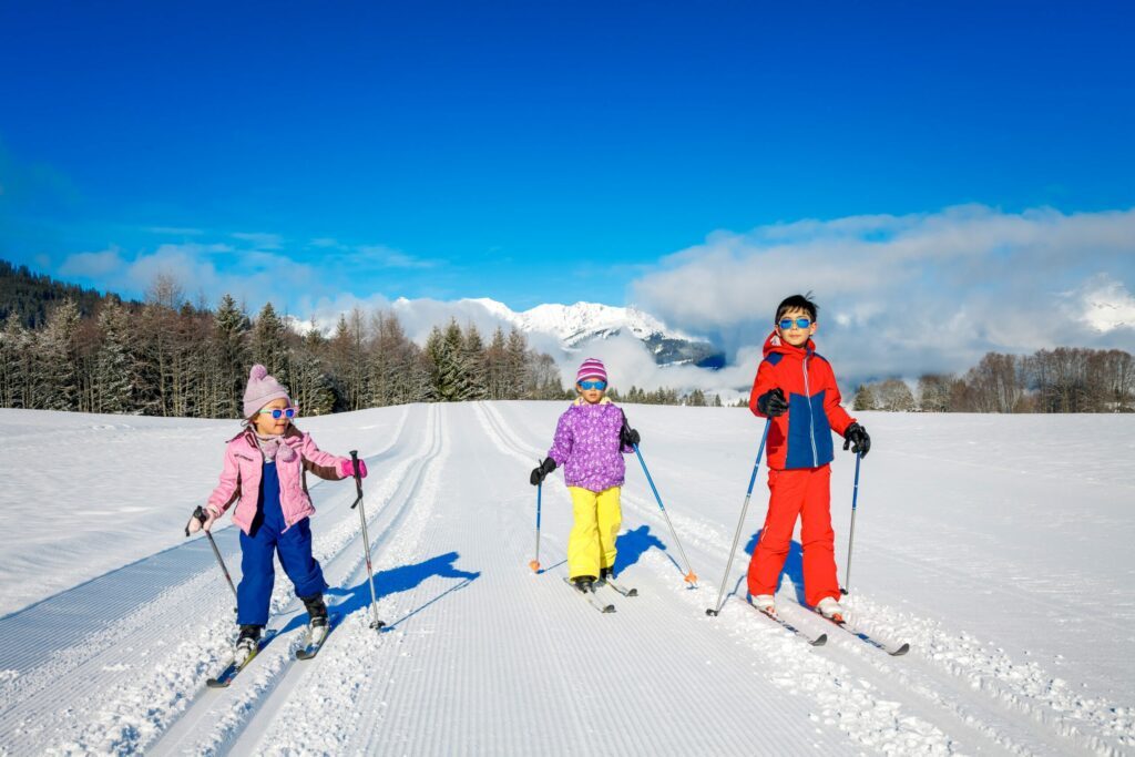 Louer du matériel de ski pour les enfants