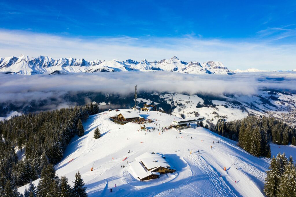 Megève, dans les Alpes