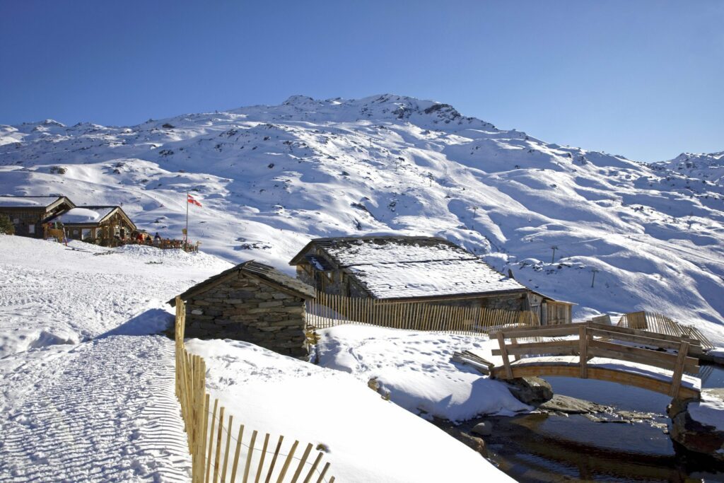 Rejoindre un restaurant d'altitude à pieds