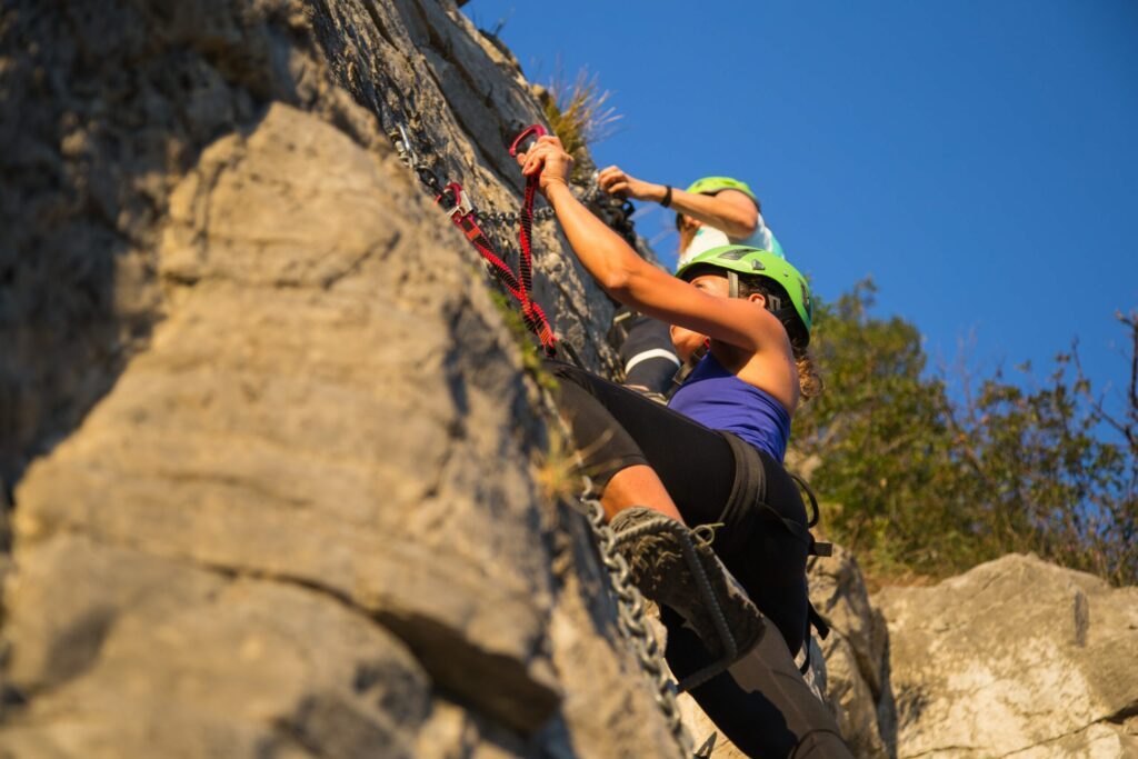 Tenter la Via Ferrata