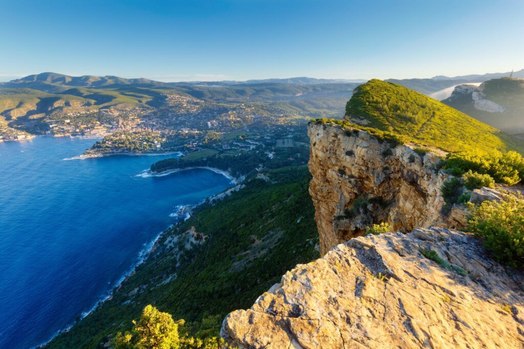 Cassis vue depuis le Cap Canaille