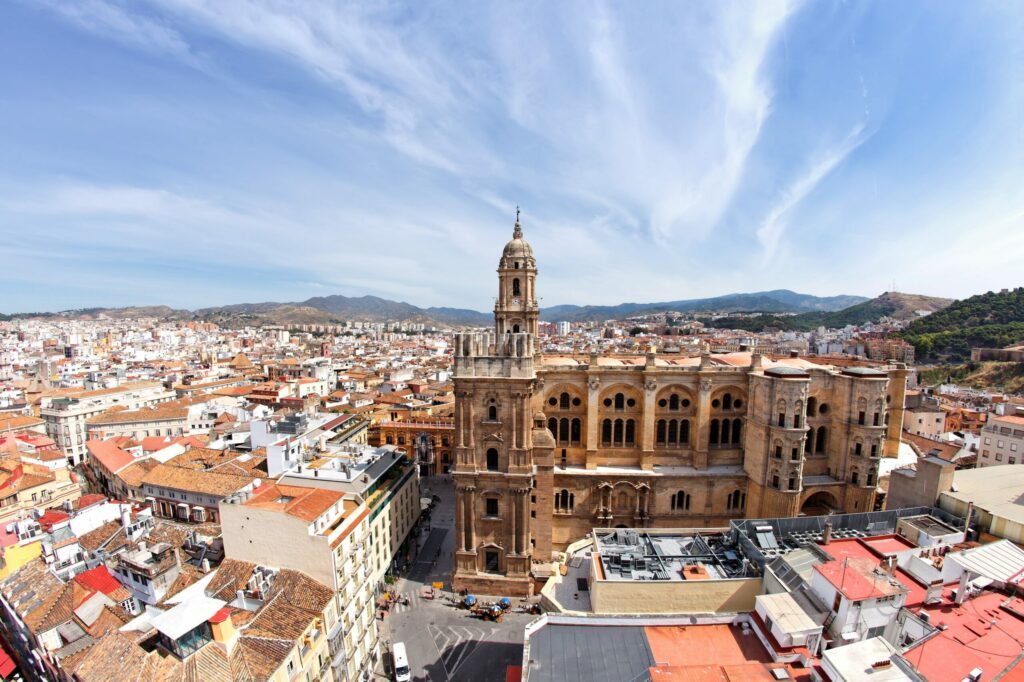 La cathédrale de Malaga