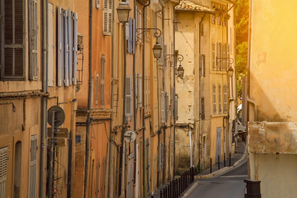 La vieille ville d'Aix-en-Provence