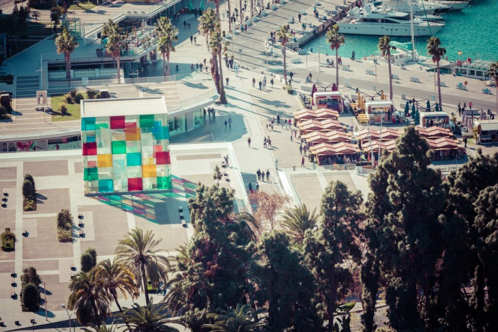 Le Centre Pompidou à faire à Malaga
