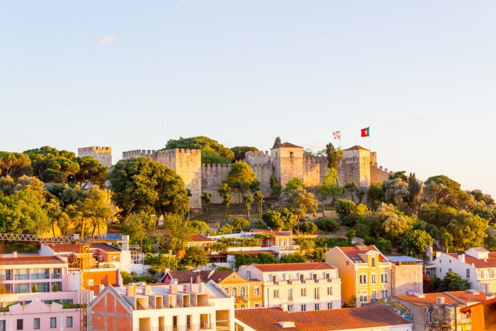Le château St Georges à faire à Lisbonne