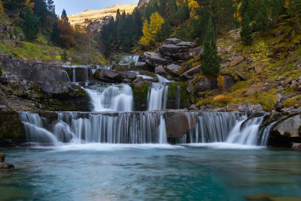 Les cascades du parc national d'Ordesa