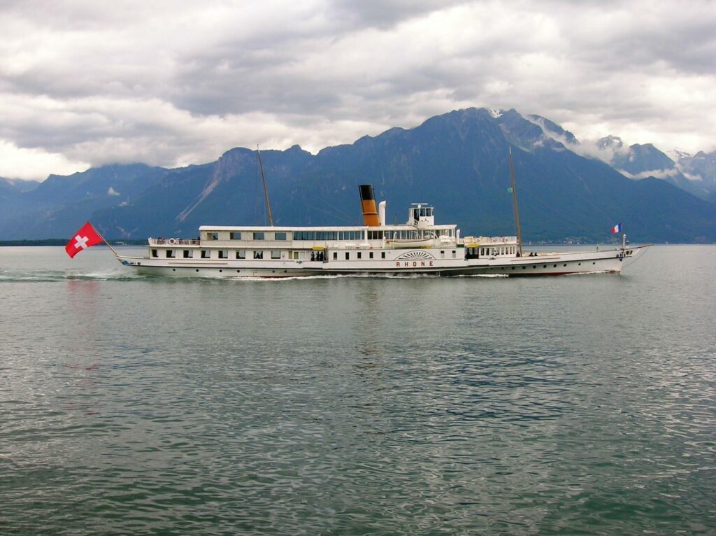 Faire une croisière sur le lac Léman