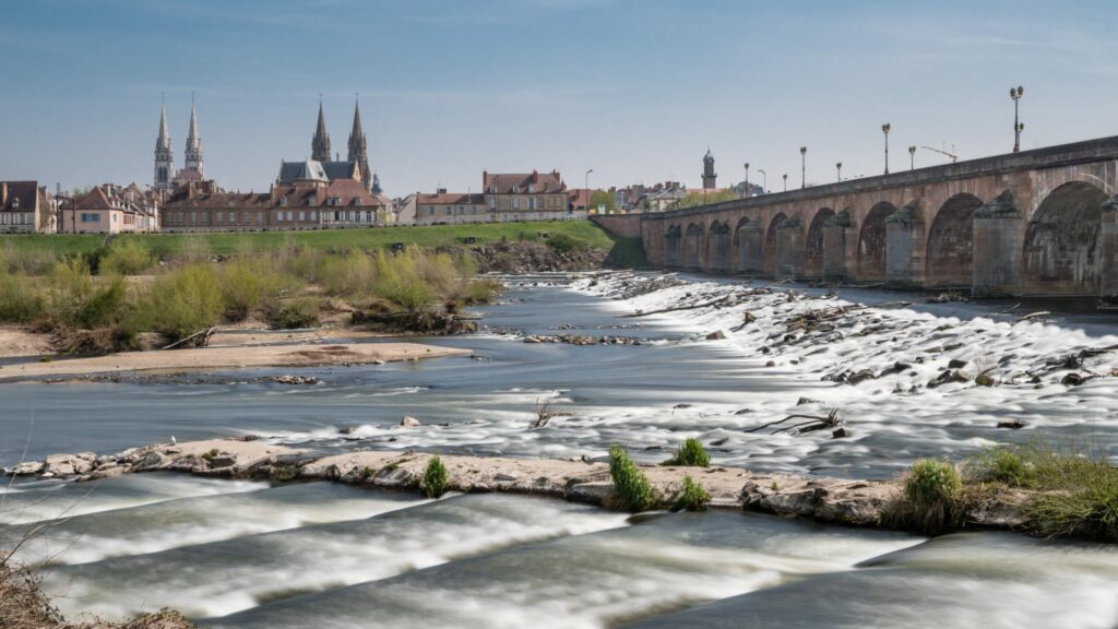 La ville de Moulins