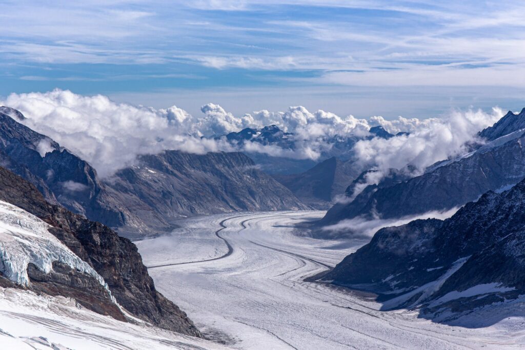 Le glacier d’Aletsch à faire en Suisse