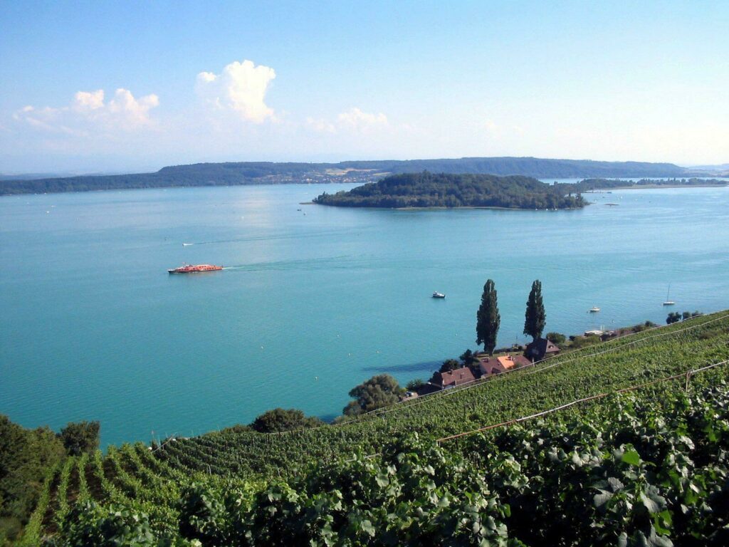 Le joli lac de Bienne