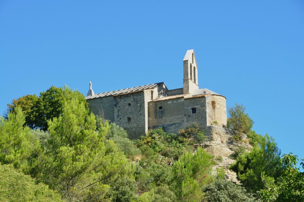 L'église de Saumane de Vaucluse