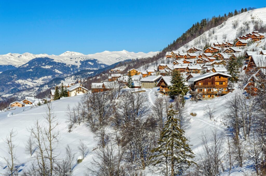 Méribel, station du domaine des 3 Vallées