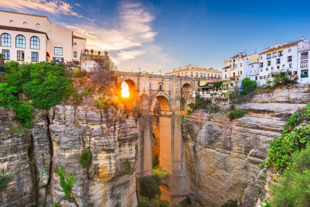Un pont très romantique à Ronda 