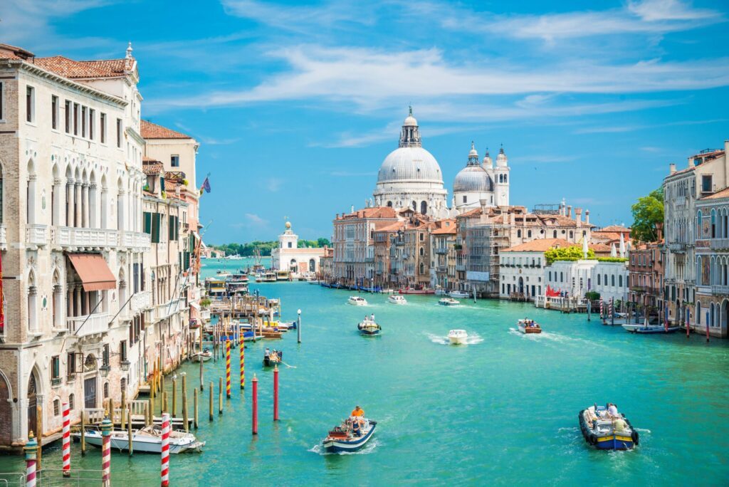 La belle ville de Venise, en Italie