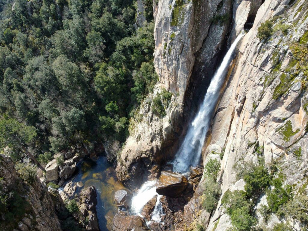 La cascade Piscia di Gallu en Corse