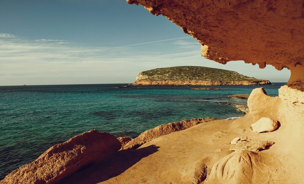 La plage Cala Comte parmi les plus belles plages d'Espagne