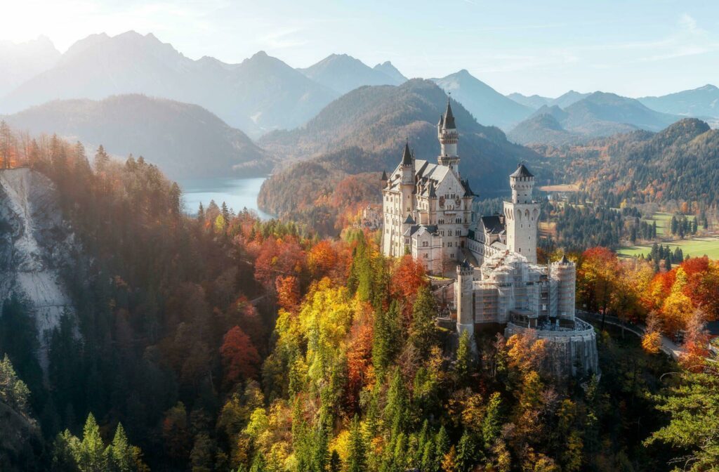 Le château Neuschwanstein à faire en Bavière